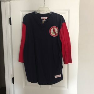 St Louis Cardinals Mitchell & Ness Cooperstown XL
